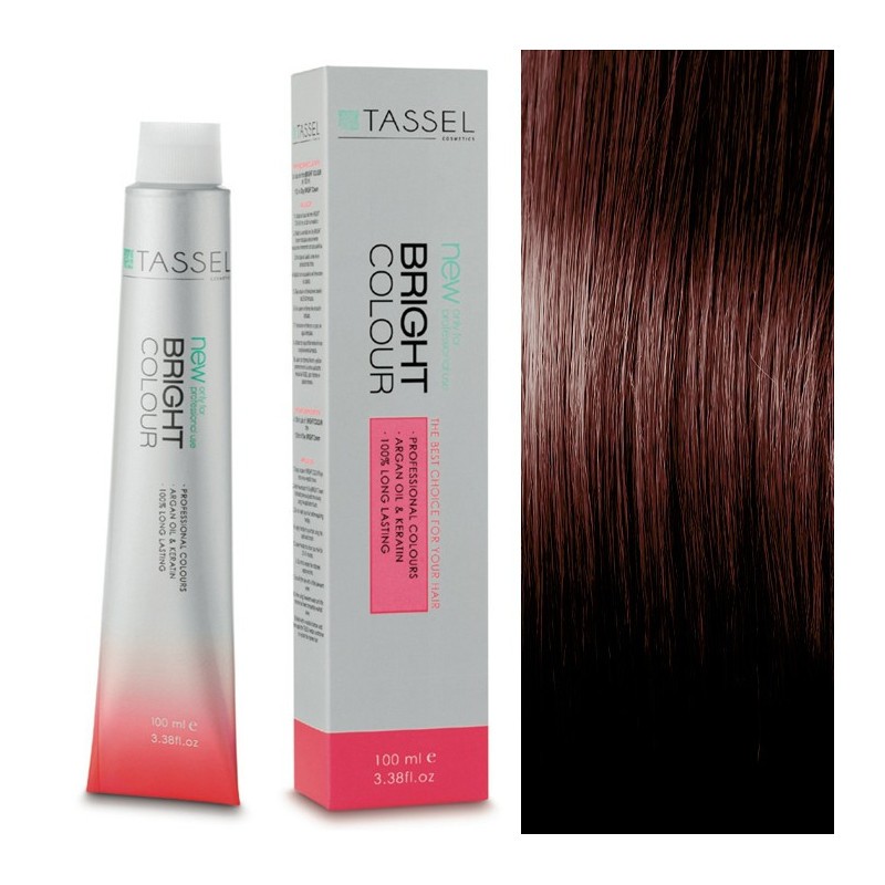 PACK DE 3 UNITATS BRIGHT COLOUR Nº6.54 ROS FOSC CAOBA VERMELL
