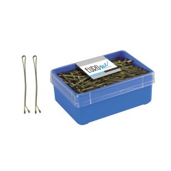 CAIXA 150 CLIPS BRONZE EUROSTIL 70 MM