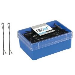 CAIXA 150 CLIPS NEGRE EUROSTIL 70 MM