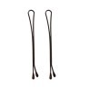 CAIXA 200 GRAMS CLIPS BOLA NEGRES 50 MM