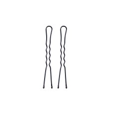 CAIXA 200 GRAMS FORQUETS ONDULATS NEGRES 50 MM
