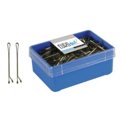 CAIXA 300 CLIPS BOLA BRONZE EUROSTIL 50 MM