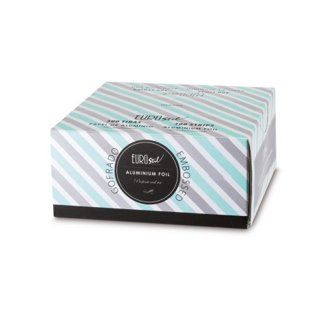 CAIXA 300 TIRES PAPER ALUMINI GOFRATGE 27X12CM