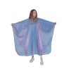 CAPA TALL NYLON GRIS I ROSA 145X160 AMB BOTÓ