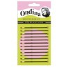 CARTRÓ 12 UNITATS CLIPS ONDINA BRONZE 55 MM