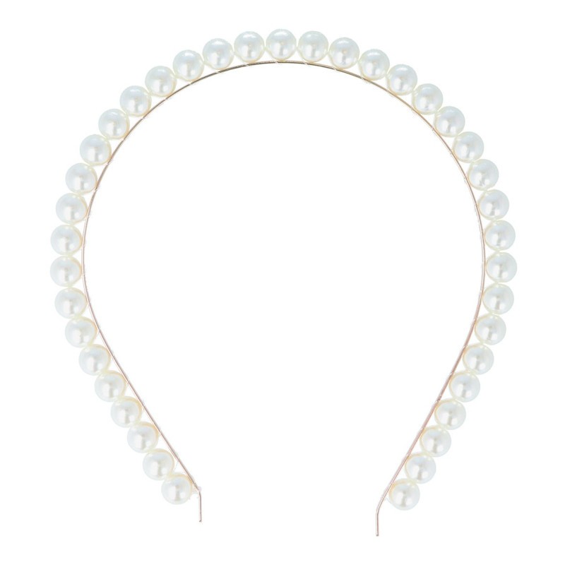DIADEMA DAURADA AMB PERLES 2 UNITATS