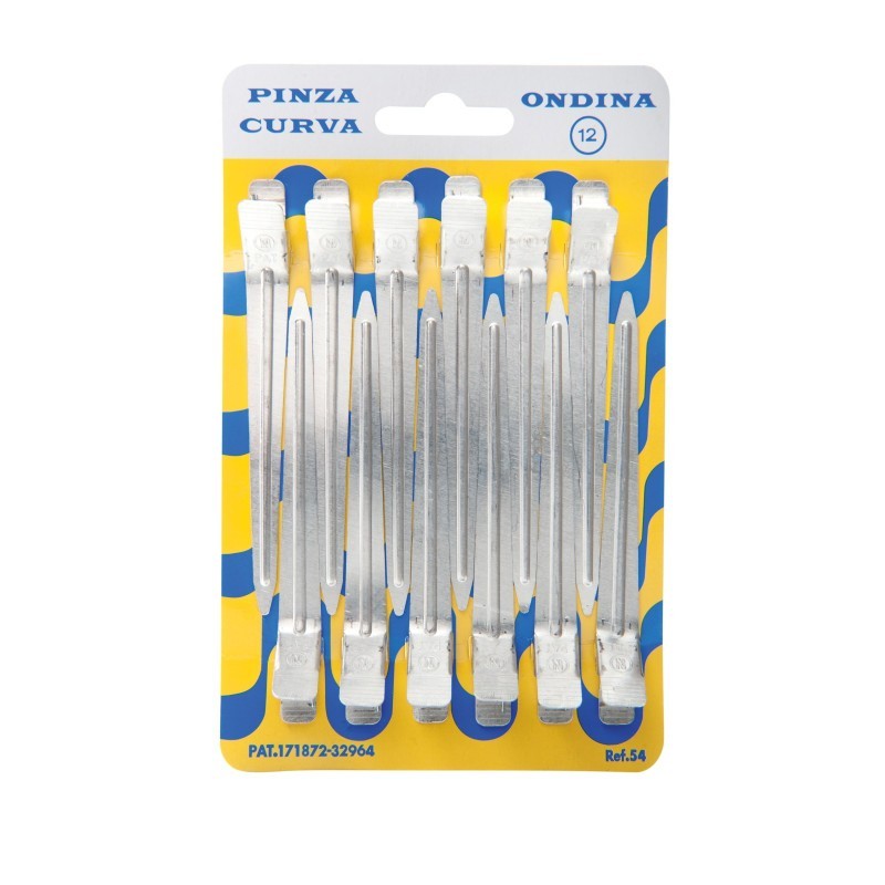 PACK DE 12 UNITATS 12 PINCES CORBADES ALUMINI