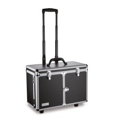 MALETA TROLLEY NEGRA 47X24X33CM