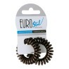 PACK DE 2 GOMES ESPIRAL MITJANES 45MM MARRONS