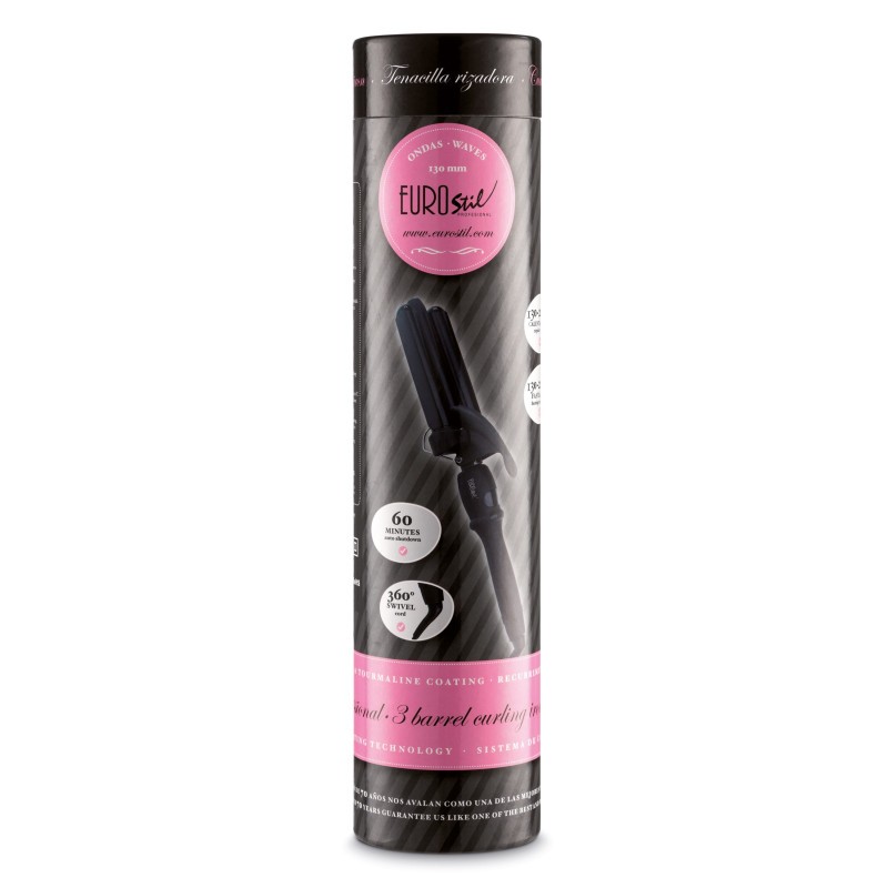 TENALLA ARRISSADORA TRIPLE BARRA DIÀMETRE 22MM