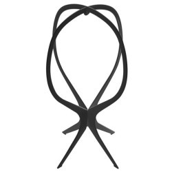 PORTA PERRUQUES VIATGE NEGRE