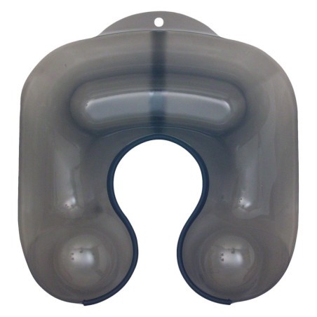PROTECTOR COLL Plàstic AMB RIVET 33X36 NEGRE