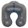 PROTECTOR COLL Plàstic AMB RIVET 33X36 NEGRE