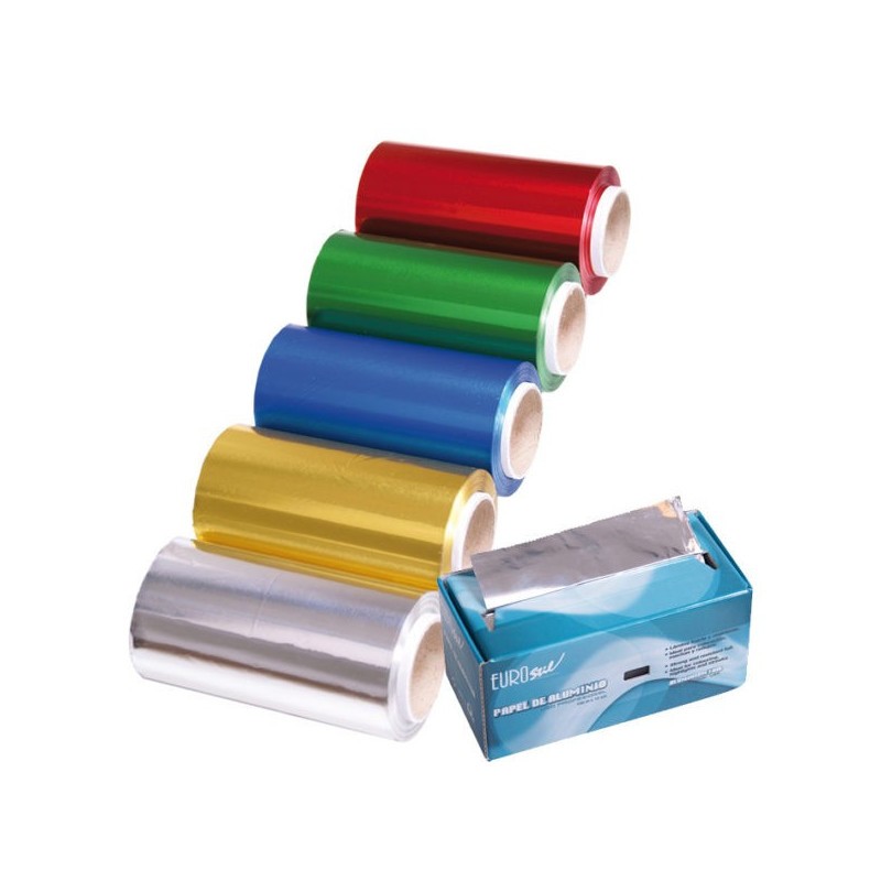 ROTLLO PAPER ALUMINI 100 M. PLATA