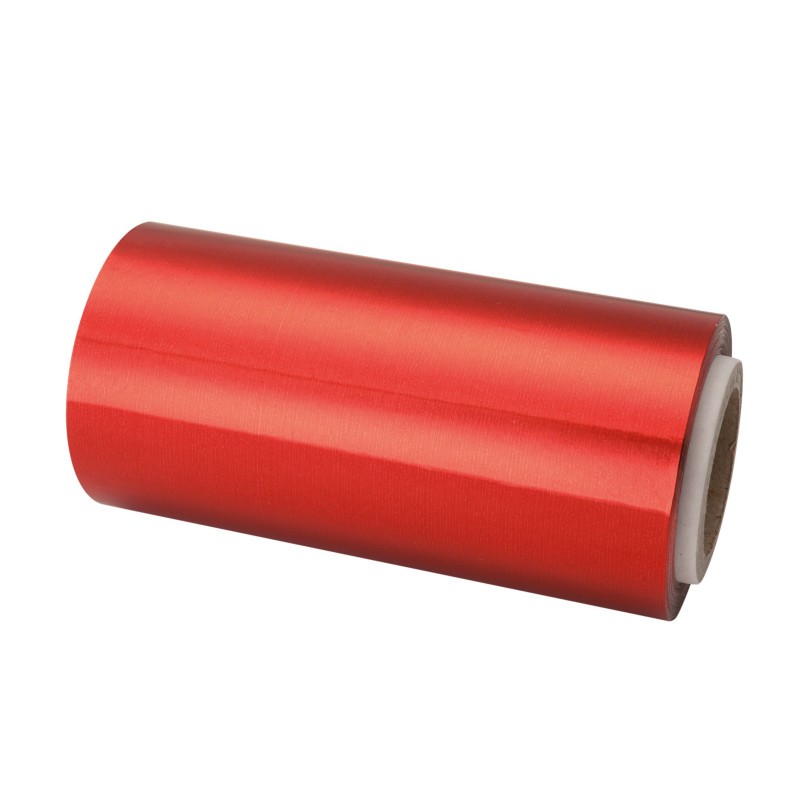 ROTLLO PAPER ALUMINI 13 CM. VERMELL