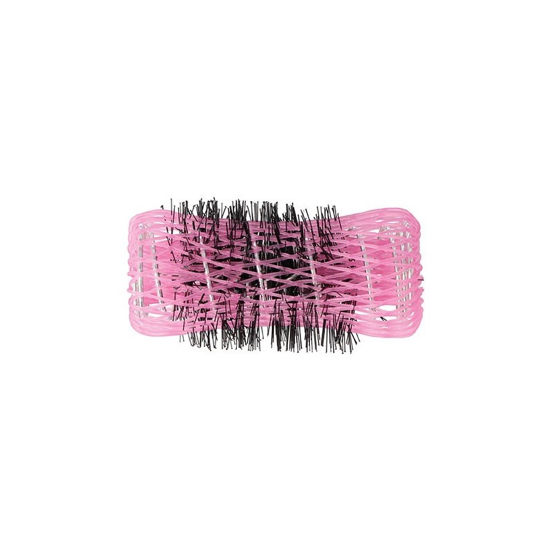 BOSSA 6 RUL·LOS MALLA ROSA 24 MM AMB PUNXÓ
