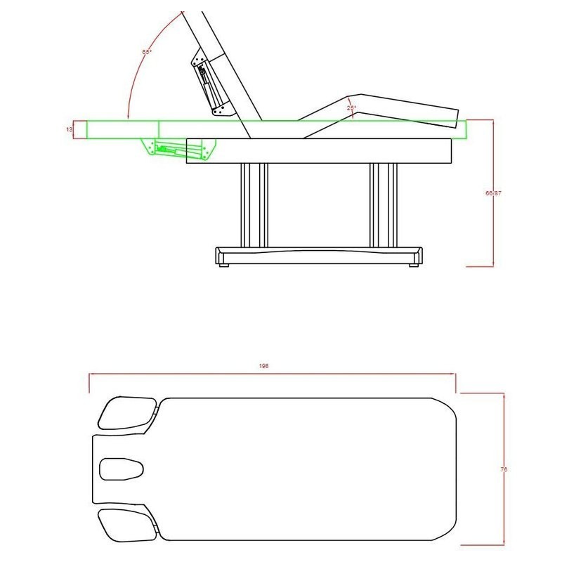 LLITERA SPA (4 MOTORS) TENSOR BLANCA