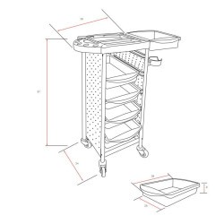 CARRET DE PERRUQUERIA ROLLER