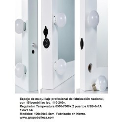 MIRALL MAQUILLATGE LED DAS