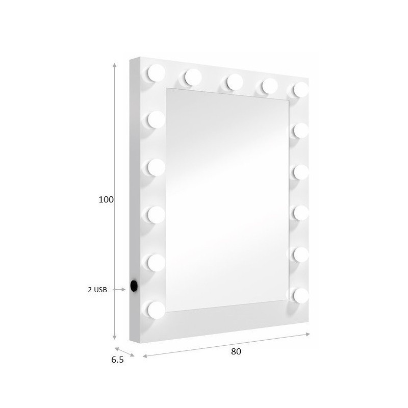 MIRALL MAQUILLATGE LED DAS