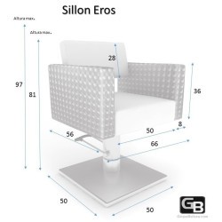 CADIRA DE PERRUQUERIA EROS