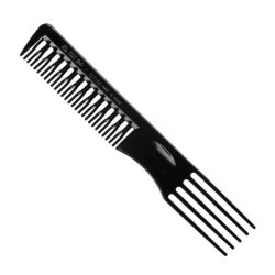 KAMM MIT GEBOGENER SCHWARZER AUSBEULUNG 19 CM
