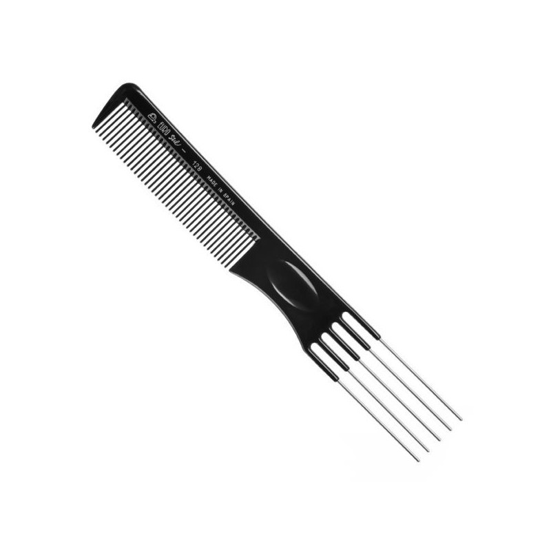 PEIGNE FOURCHE METAL 19,5 CM. Eurostil - 2