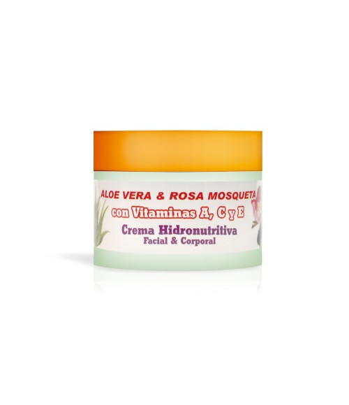 Crema Hidronutritiva Facial i Corporal Àloe + Rosa Mosqueta + Vitamines