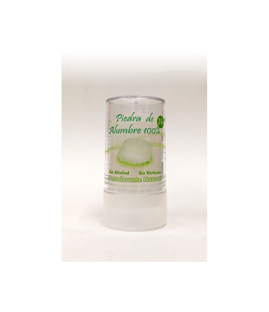 Desodorant Natural Alum de Potassi 120 gr. (amb funda de plàstic/etiquetat)