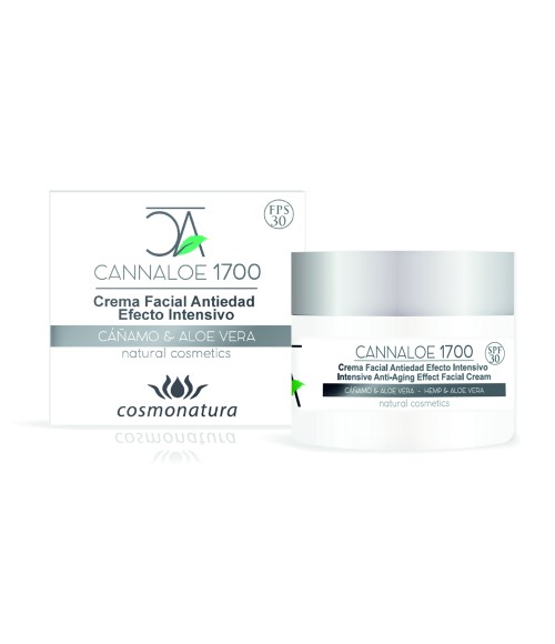 CANNALOE 1700 - Crema Facial antiedat Efecte Intensiu