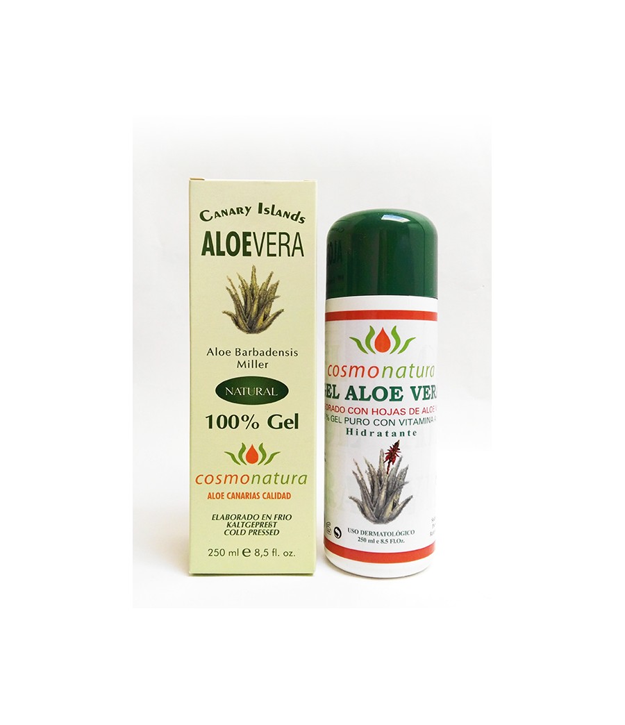 Gel Aloe Vera Dermogètic 100% pur (Caixa Verda) 250 ml