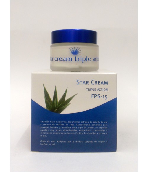 Star Cream Triple Acció FPS 15 50 ml
