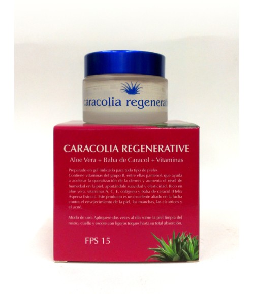 Caragolia Regenerativa Gel FPS 15 50 ml
