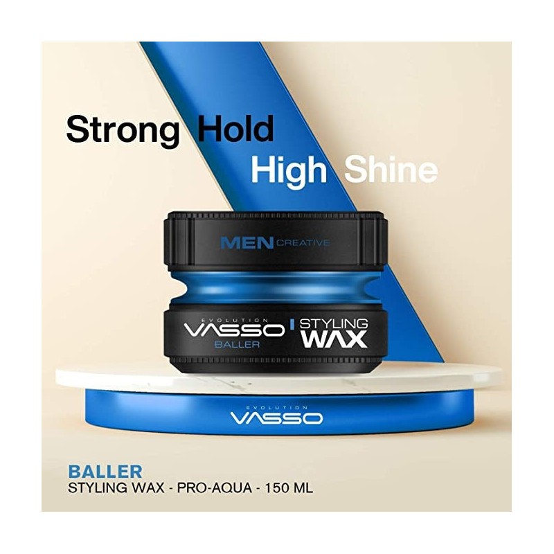VASSO HAARSTYLING WACHS BALLER CERA 150 ML. Vasso - 4
