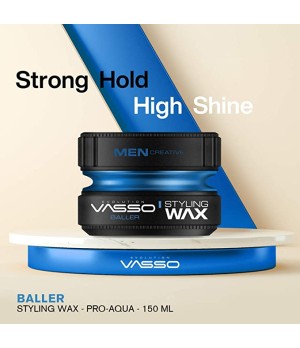VASSO HAIR STYLING WAX BALLER CERA 150 ML.