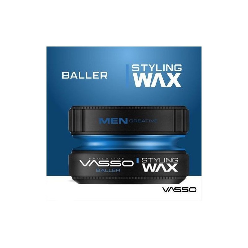 VASSO HAIR STYLING CERA BALLER WAX 150 ML. Vasso - 3