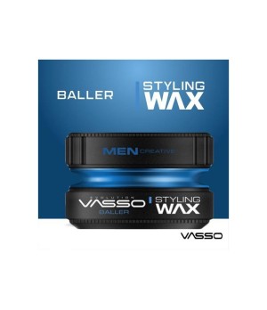 VASSO HAIR STYLING WAX BALLER CERA 150 ML.