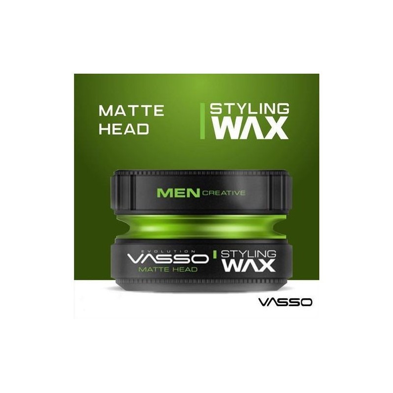 VASSO HAARSTYLING-WACHS MATTE HEAD CERA 150 ML. Vasso - 2