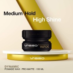 POMADA DE CERA DINÂMICA VASSO BLACK EDITION 150 ML. Vasso - 2