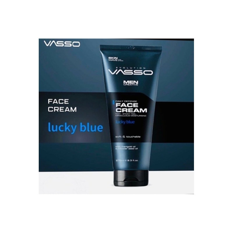 CRÈME VISAGE VASSO TUBE BLEU CHANCEUX FRAÎCHEUR ET PROTECTION 275 ML. Vasso - 2