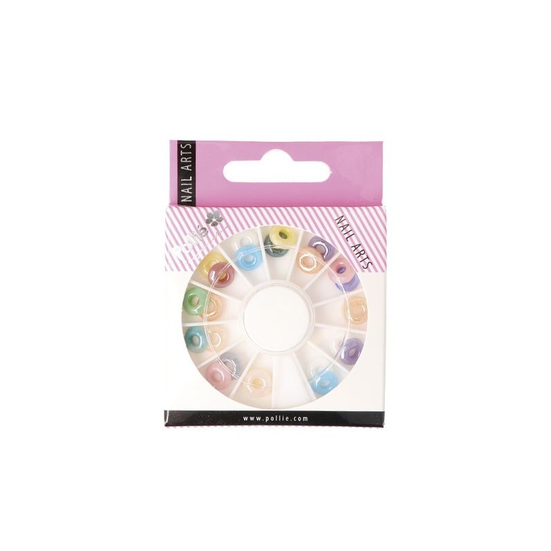 DONUTS STRASS NAIL ART RAD 144 EINHEITEN