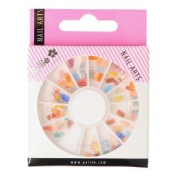 PAILLETTEN STRASS NAIL ART RAD 144 EINHEITEN