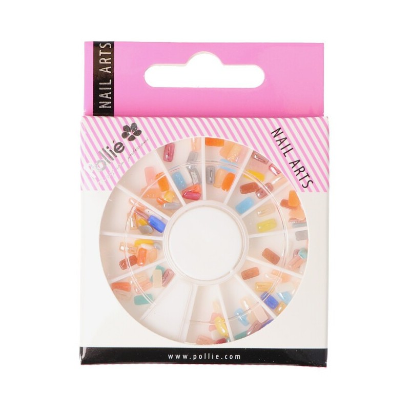 PAILLETTES STRASS STRASS RUOTA NAIL ART