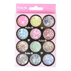 GLITZER GLANZ NAIL ART PUDER 1,5 G. 