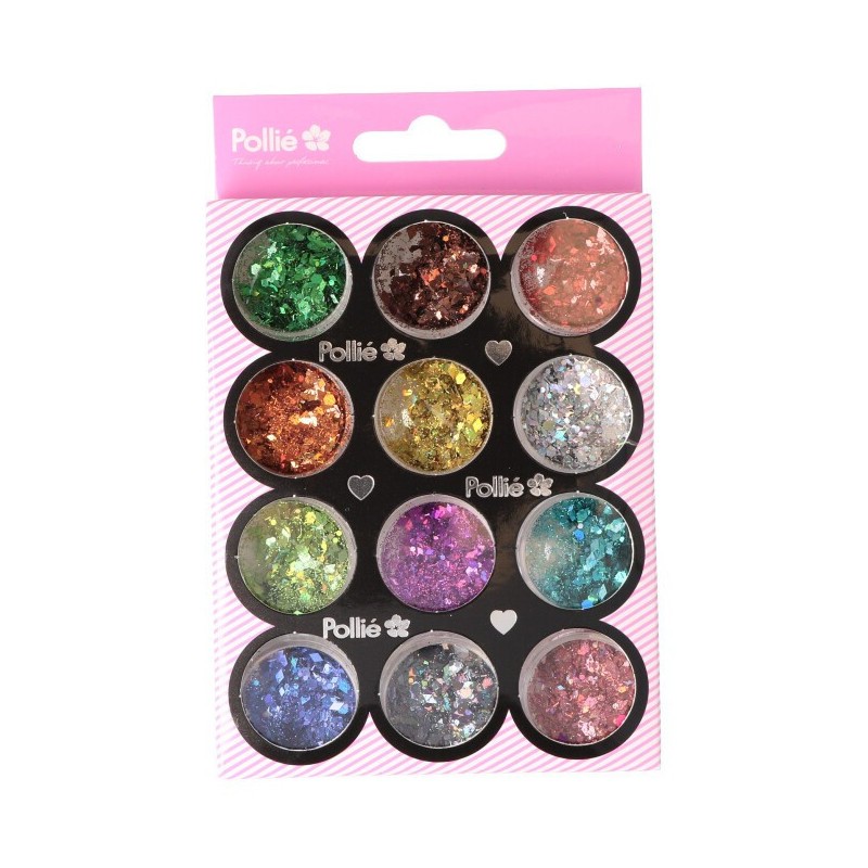 GLITTER FLAKE RHOMBUS NAIL ART 1,5 GR. 