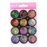 GLITTER FLAKE ROMBES NAIL ART 1,5 GR. 