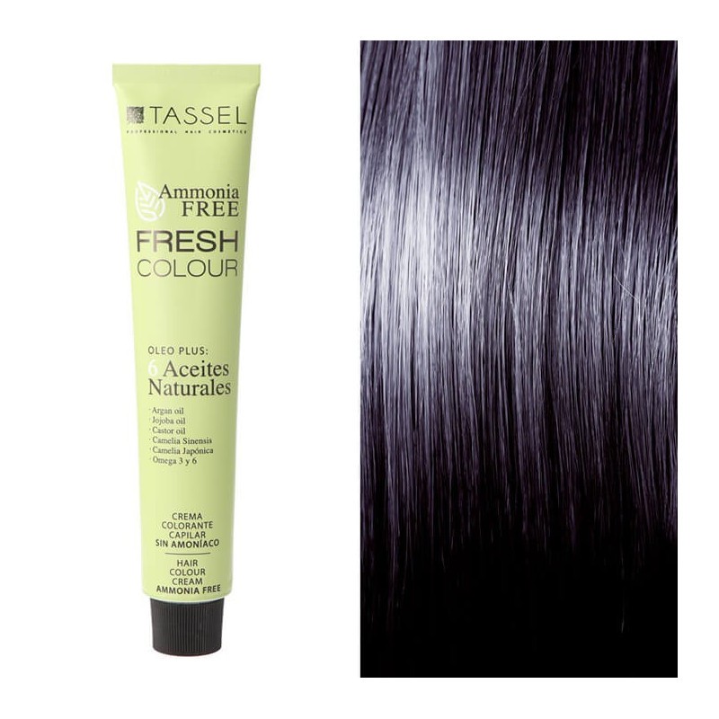FRESH COLOUR Nº1 NEGRO AZUL FREE AMMONIA