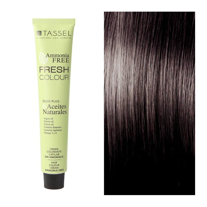 FRESH COLOUR Nº4 CASTAÑO MEDIO FREE AMMONIA