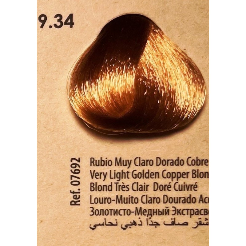FRESH COLOUR Nº9.34 RUBIO MEDIO CLARO DORADO COBRE FREE AMMONIA
