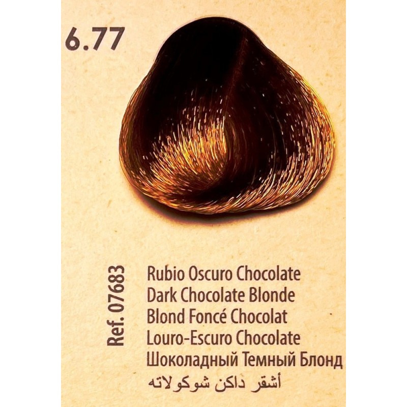 FRESH COLOUR Nº6.77 RUBIO OSCURO CHOCO FREE AMMONIA